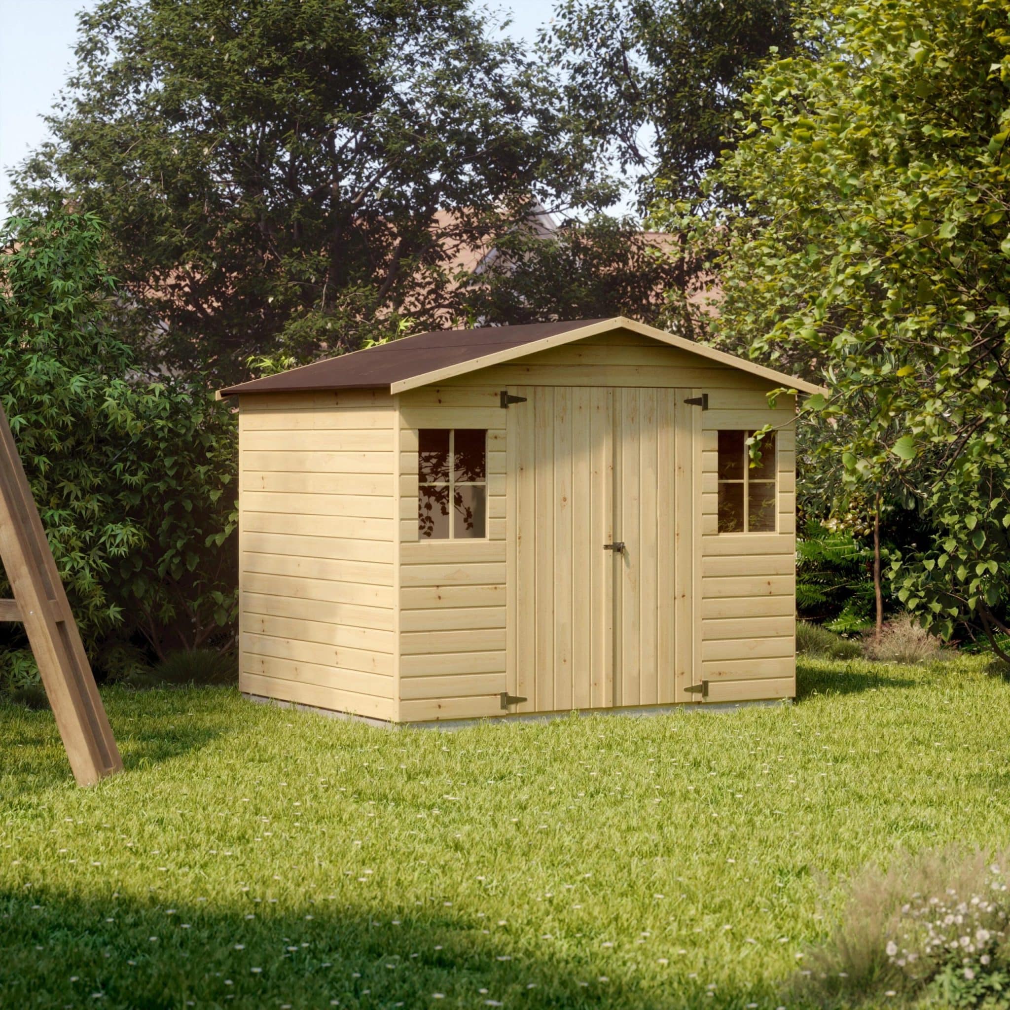 Gartenhaus aus Holz Naterial Denali