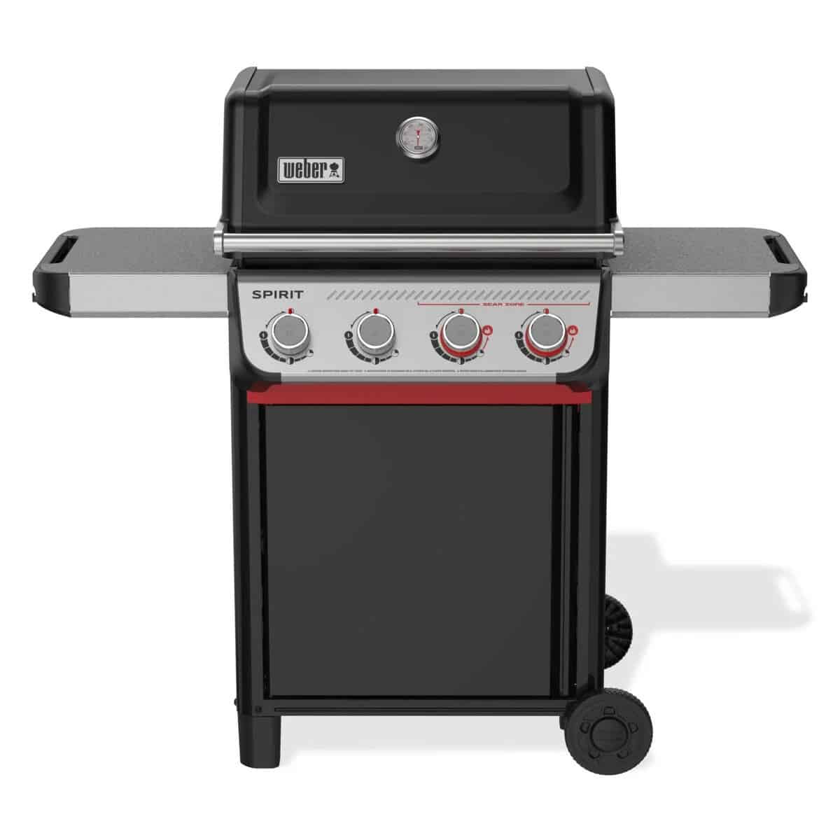 Gasbarbecue WEBER Spirit e-425 mix plancha zwart