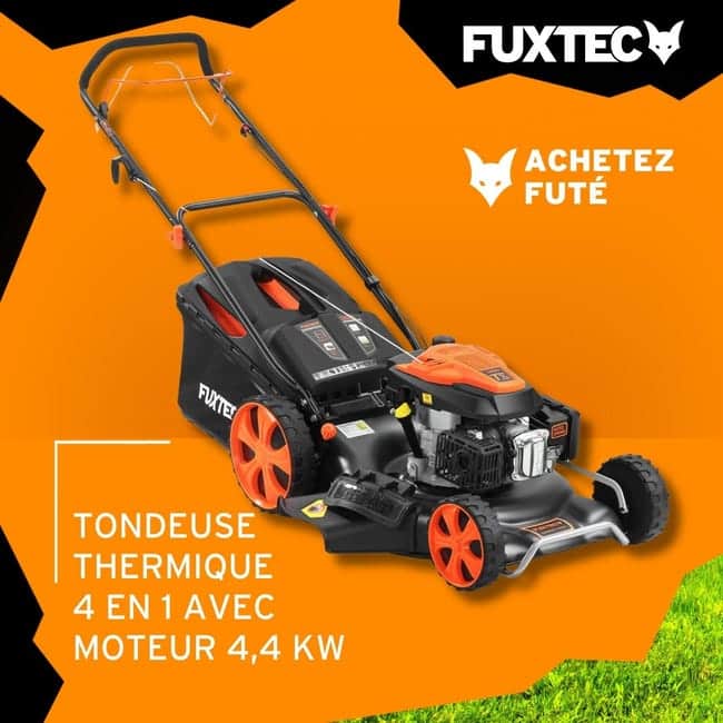 Benzin-Rasenmäher mit Radantrieb FUXTEC FX-RM5396 – 53 cm